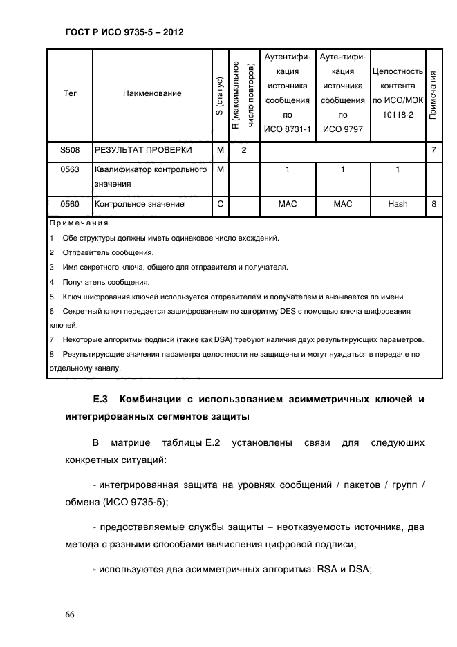 ГОСТ Р ИСО 9735-5-2012