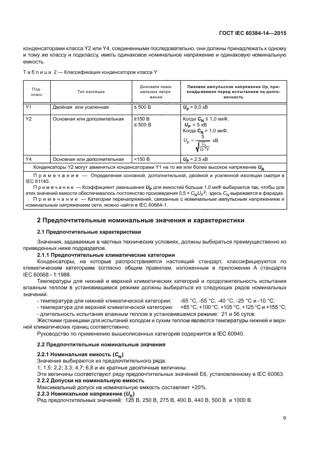 ГОСТ IEC 60384-14-2015