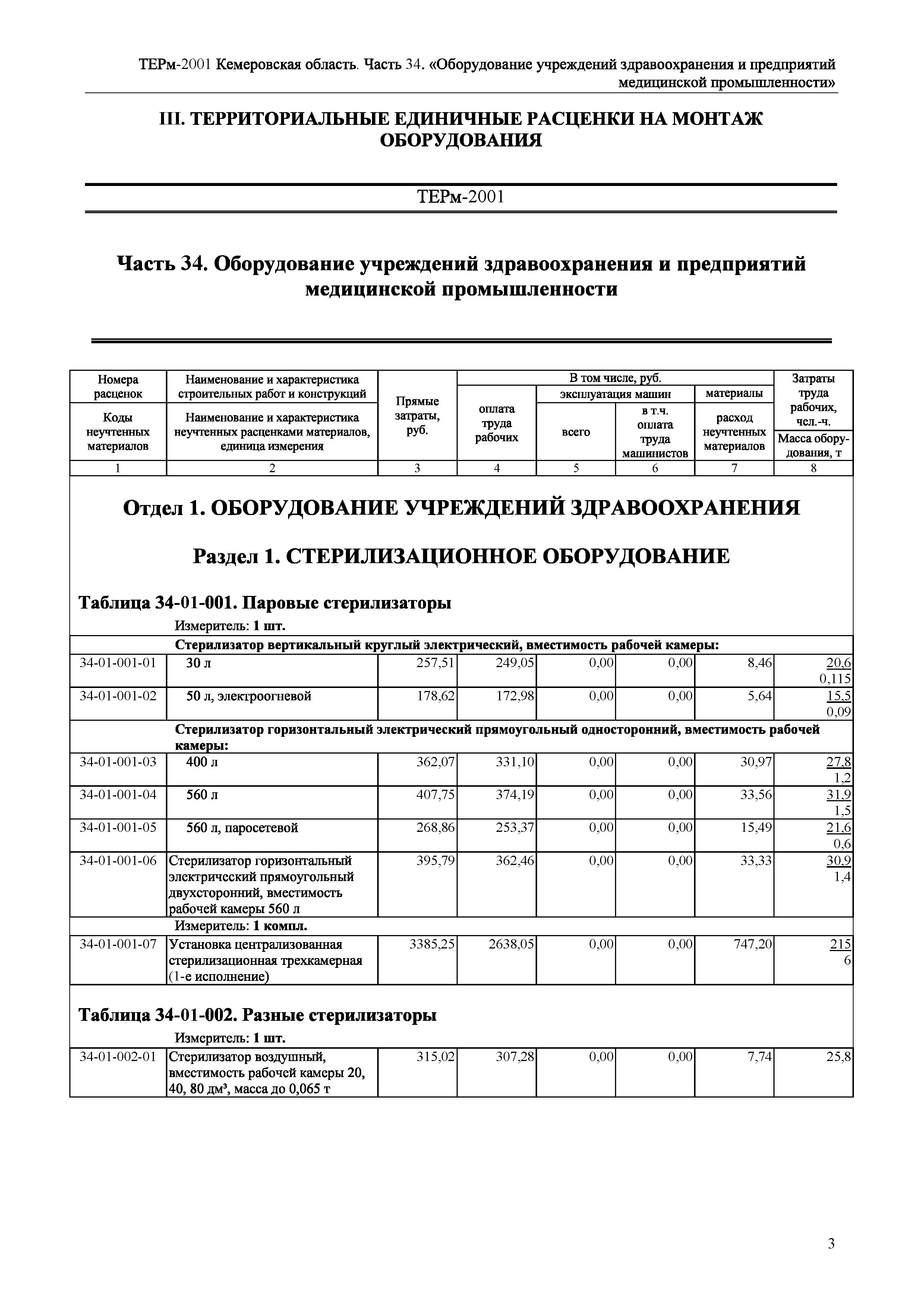 ТЕРм Кемеровская область 81-03-34-2001