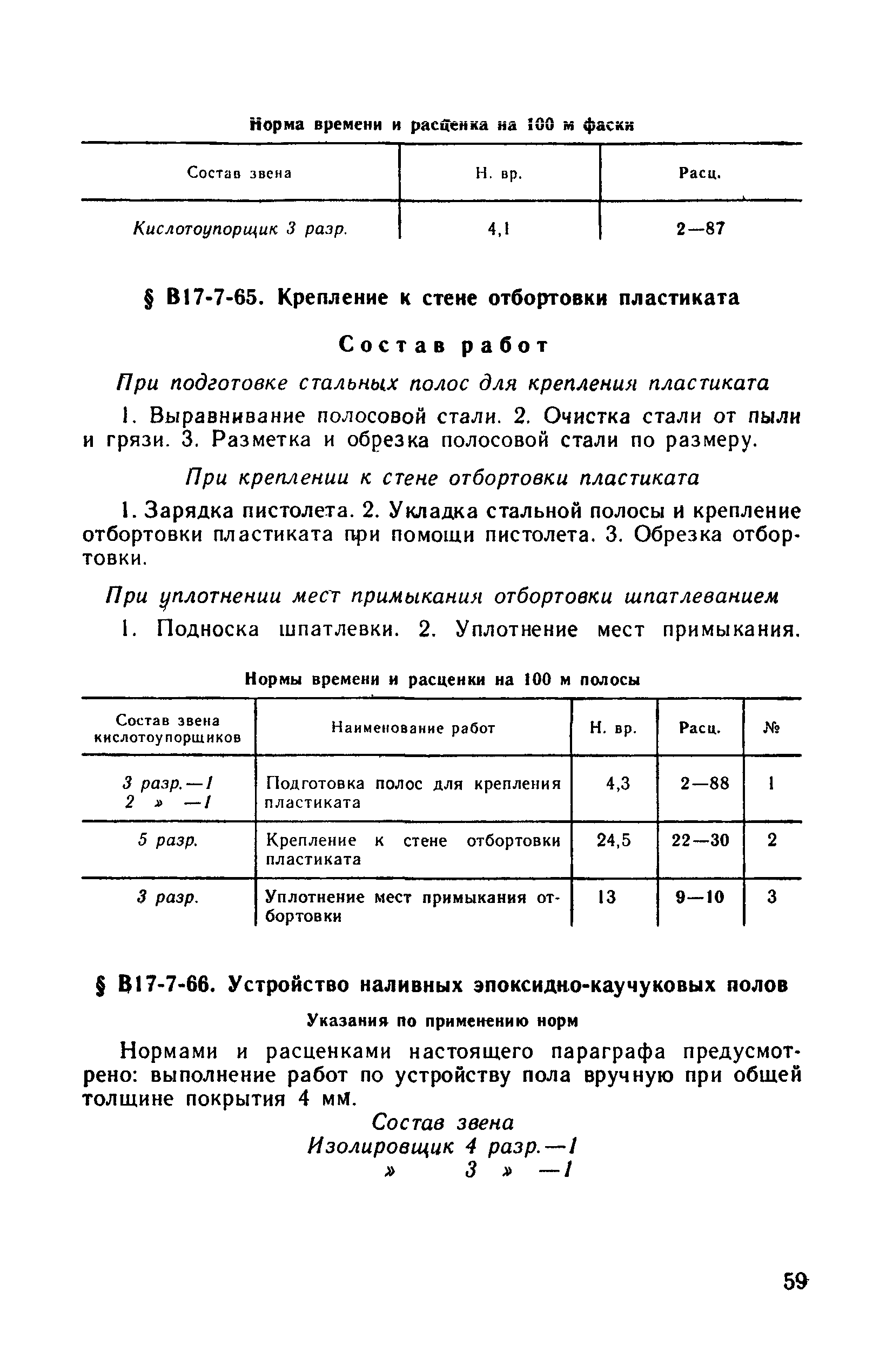 ВНиР В17-7