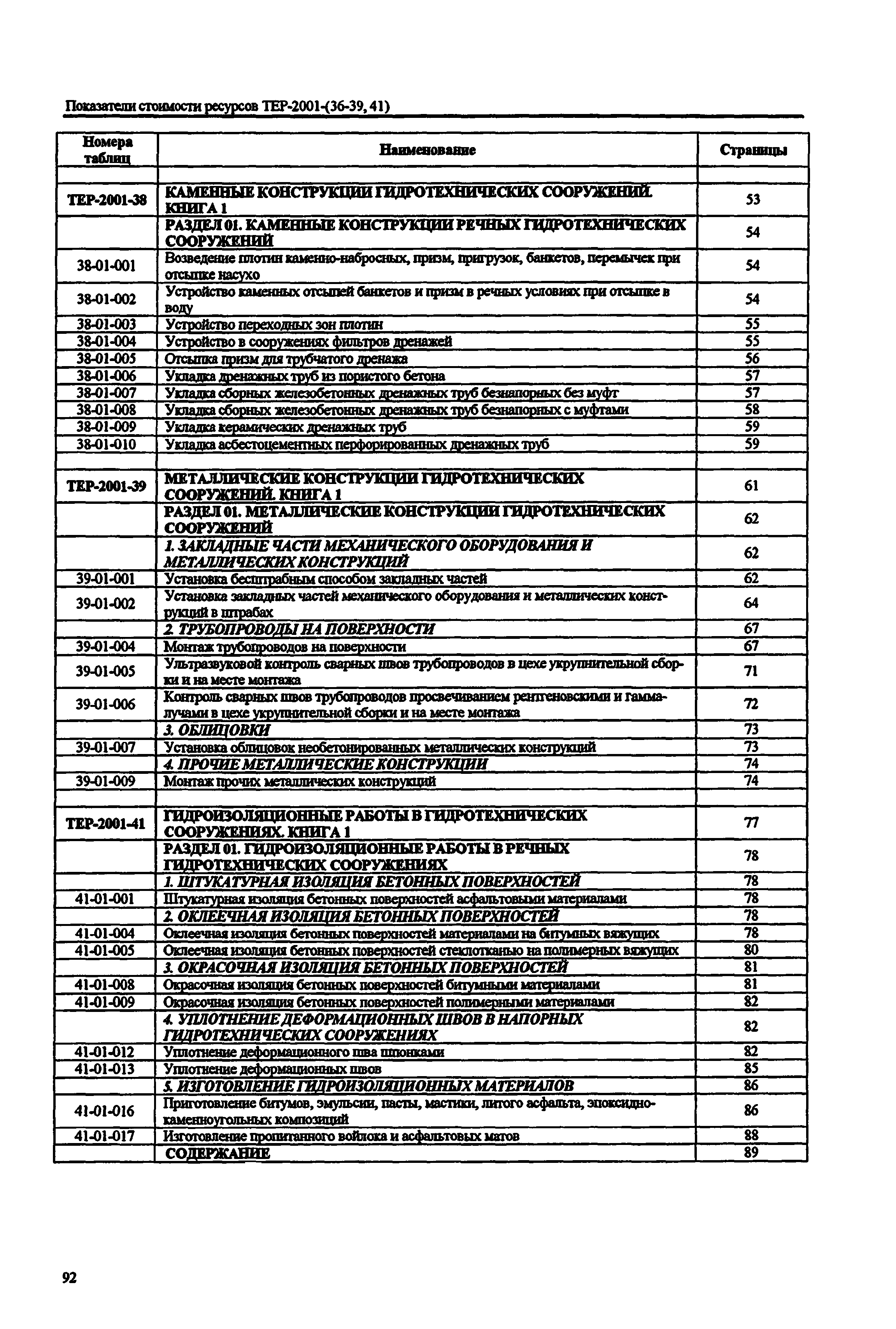 Справочное пособие к ТЕР 81-02-39-2001