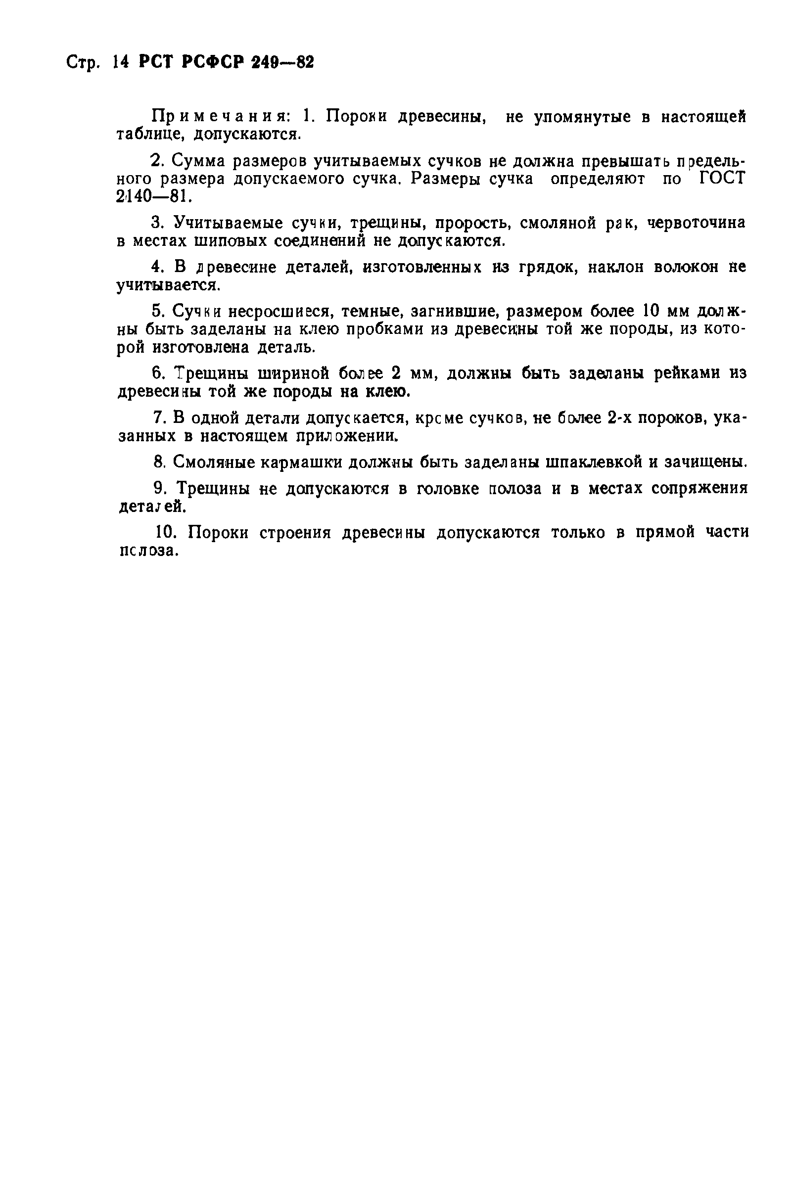 РСТ РСФСР 249-82