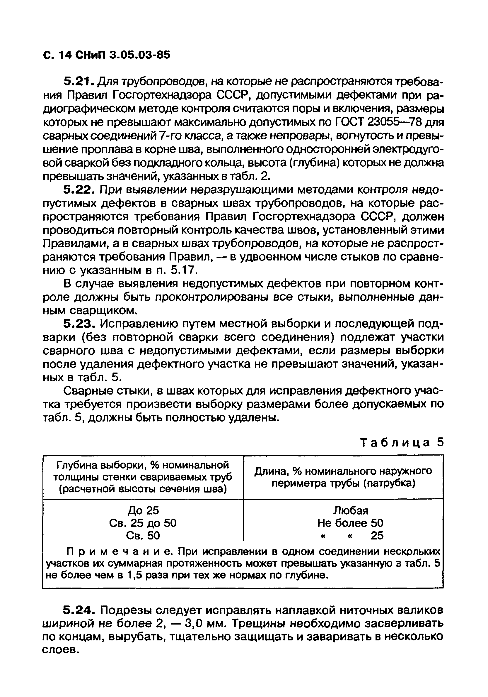 СНиП 3.05.03-85